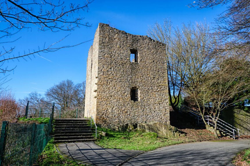 Prümerburg Castle, Prümzurlay, Germany, Germany